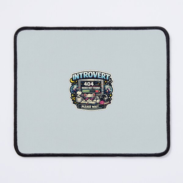 Item preview, Introvert Sticker Loading… designed and sold by VibeCraft-Studio.