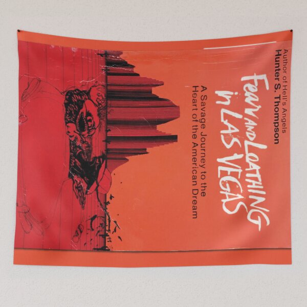 Item preview, Fear and Loathing in Las Vegas - First Edition Cover - Hunter S Thompson designed and sold by Mr Mustard Prints.