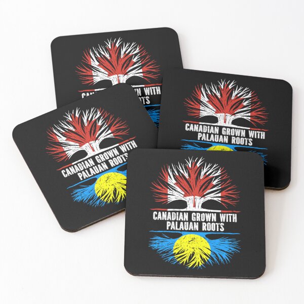 Item preview, Canadian Grown with Palauan Roots Canada Flag designed and sold by CosmoKitsch.