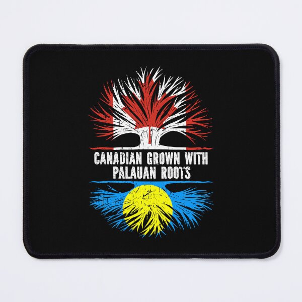 Item preview, Canadian Grown with Palauan Roots Canada Flag designed and sold by CosmoKitsch.