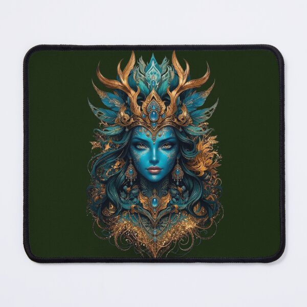 Item preview, Turquoise Goddess: The Golden Celestial Empress designed and sold by Remix Vision.