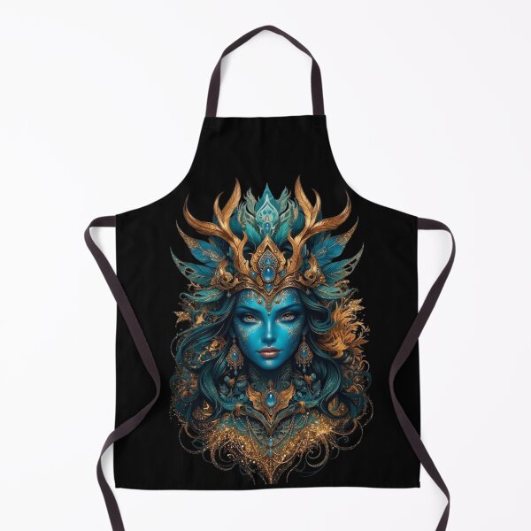 Item preview, Turquoise Goddess: The Golden Celestial Empress designed and sold by Remix Vision.
