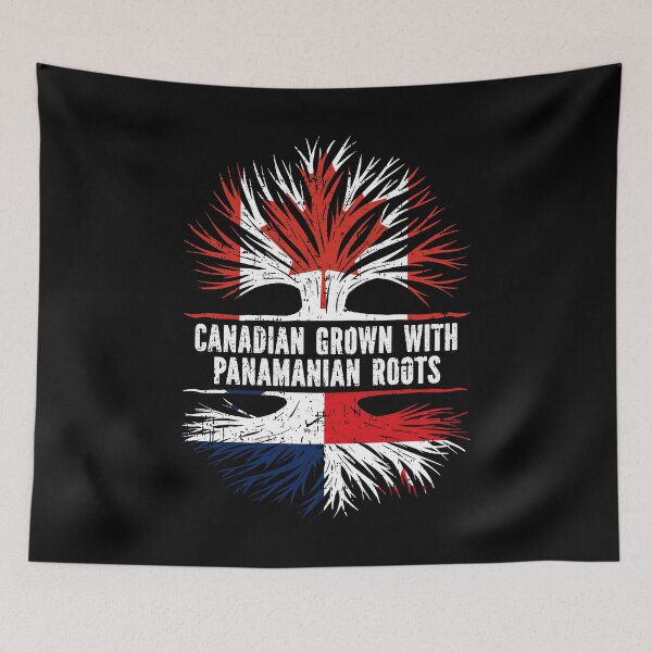 Item preview, Canadian Grown with Panamanian Roots Canada Flag designed and sold by CosmoKitsch.