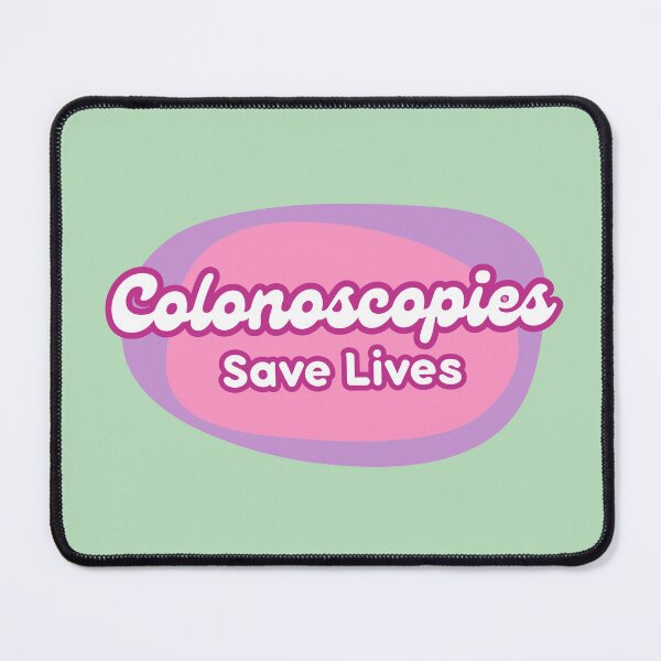 Item preview, Colonoscopies Save Lives (Bubble) designed and sold by Clustered Cocci.