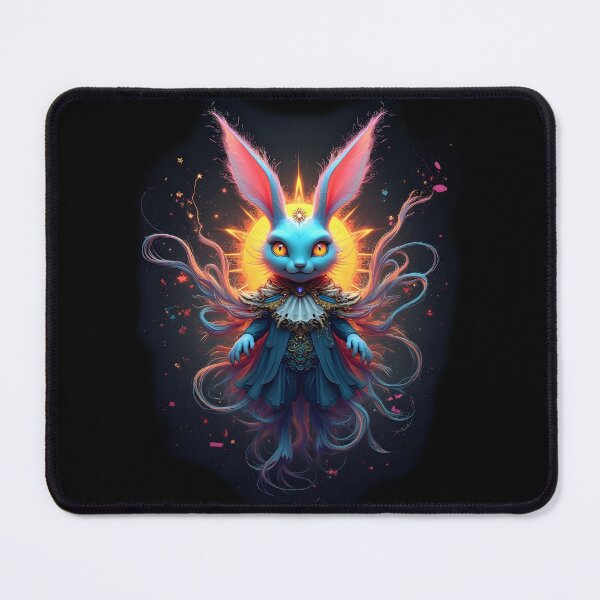 Item preview, Neo-Easter: Azure avatar in golden flame (first version) designed and sold by KunstGeist.