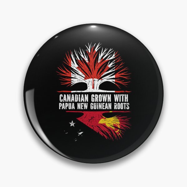 Item preview, Canadian Grown with Papua New Guinean Roots Canada Flag designed and sold by CosmoKitsch.
