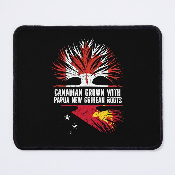 Item preview, Canadian Grown with Papua New Guinean Roots Canada Flag designed and sold by CosmoKitsch.