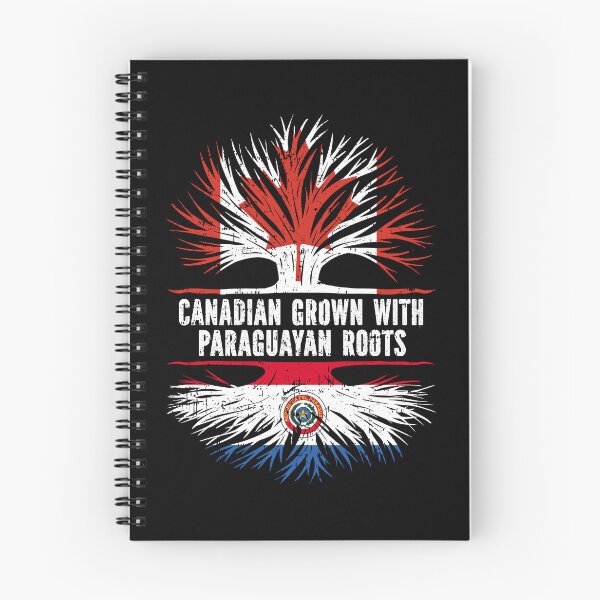 Item preview, Canadian Grown with Paraguayan Roots Canada Flag designed and sold by CosmoKitsch.