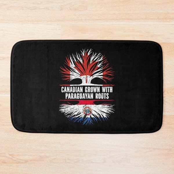 Item preview, Canadian Grown with Paraguayan Roots Canada Flag designed and sold by CosmoKitsch.