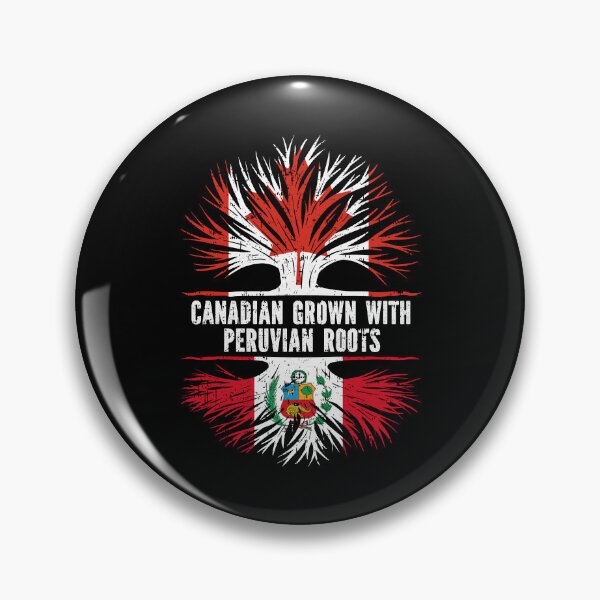 Item preview, Canadian Grown with Peruvian Roots Canada Flag designed and sold by CosmoKitsch.