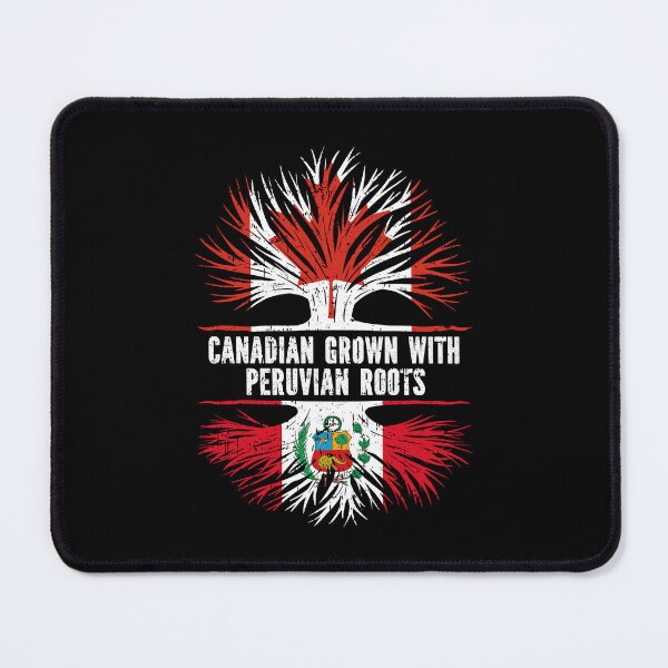 Item preview, Canadian Grown with Peruvian Roots Canada Flag designed and sold by CosmoKitsch.