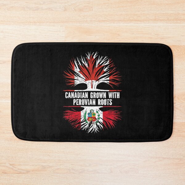 Item preview, Canadian Grown with Peruvian Roots Canada Flag designed and sold by CosmoKitsch.