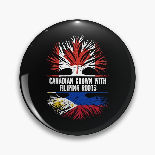 Item preview, Canadian Grown with FIlipino Roots Canada Flag designed and sold by CosmoKitsch.