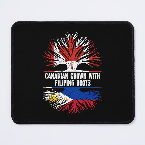 Item preview, Canadian Grown with FIlipino Roots Canada Flag designed and sold by CosmoKitsch.