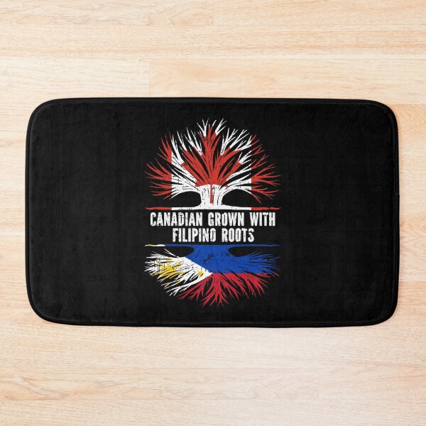Item preview, Canadian Grown with FIlipino Roots Canada Flag designed and sold by CosmoKitsch.