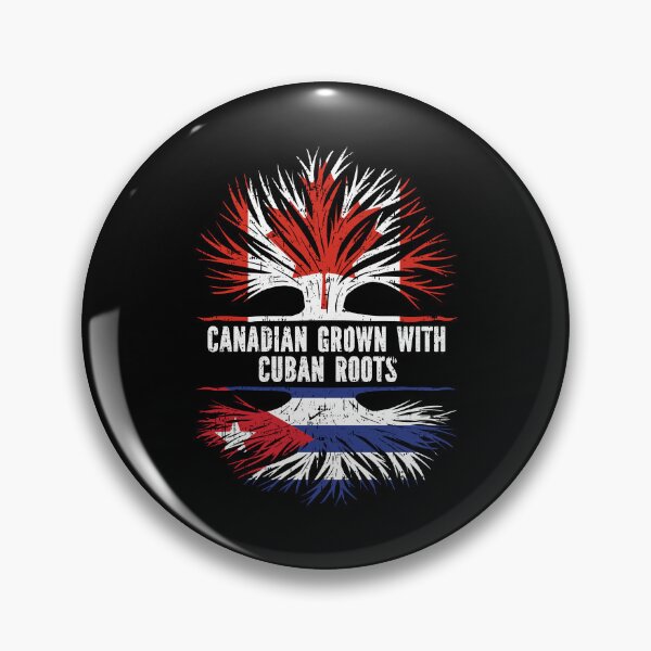 Item preview, Canadian Grown with Cuban Roots Canada Flag designed and sold by CosmoKitsch.