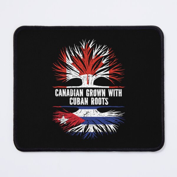 Item preview, Canadian Grown with Cuban Roots Canada Flag designed and sold by CosmoKitsch.
