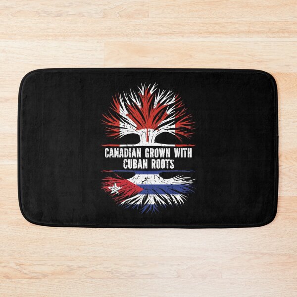 Item preview, Canadian Grown with Cuban Roots Canada Flag designed and sold by CosmoKitsch.