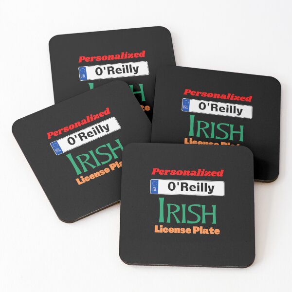 Item preview, O'Reilly - Personalized Irish License Plate Family designed and sold by IrishPOD.