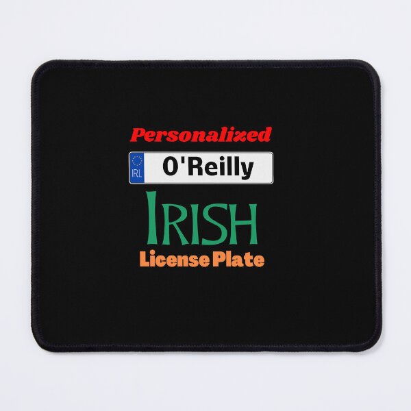 Item preview, O'Reilly - Personalized Irish License Plate Family designed and sold by IrishPOD.