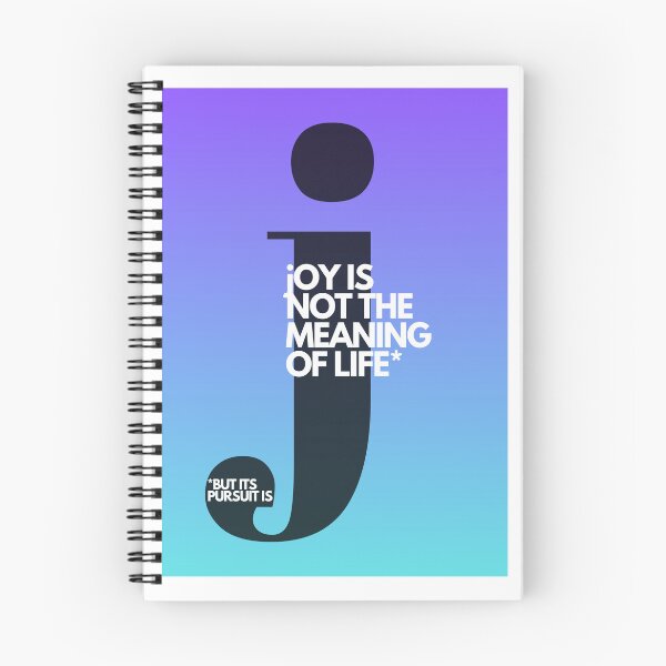 Item preview, Joy Is Not the Meaning of Life – Philosophical Design | Adulttees | Letter J designed and sold by AdultteesShop.