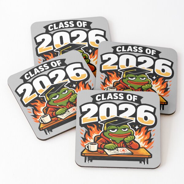 Item preview, Funny Frog Meme Student Graduation Frog For Class Of 2026 designed and sold by Jokerstyle.