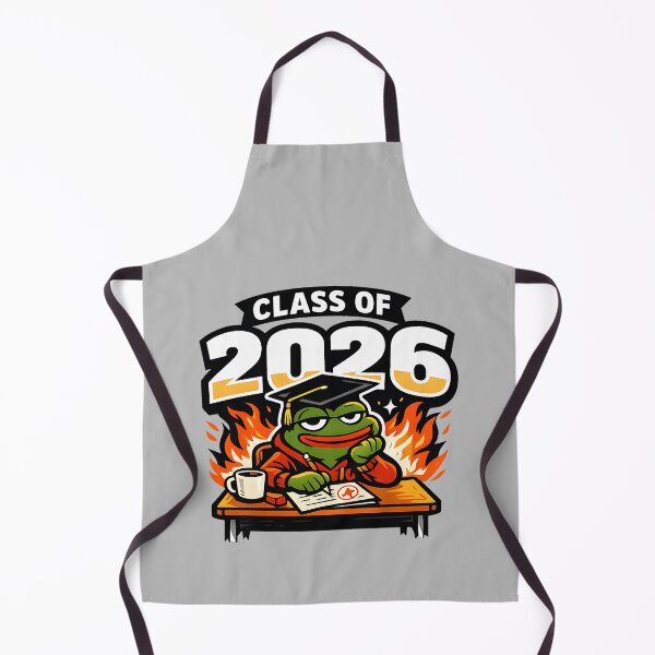 Item preview, Funny Frog Meme Student Graduation Frog For Class Of 2026 designed and sold by Jokerstyle.