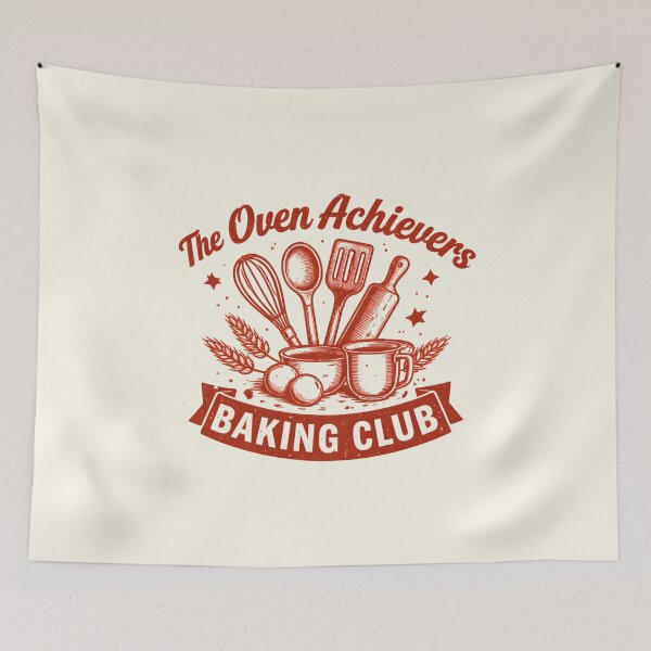 Item preview, The Oven Achievers Baking Club designed and sold by DemureArtsy.