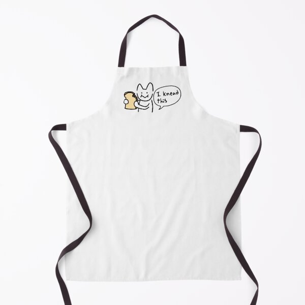 Item preview, I Knead This Cat Illustration – Funny Bread Pun Cat Art, Cute Baking Cat designed and sold by lazydayz16.