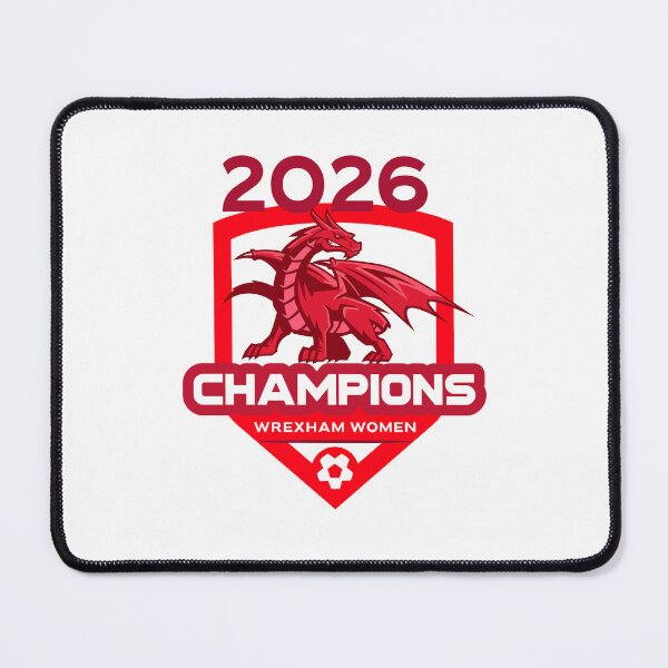 Item preview, Wrexham Women Football Champions of Wales 2026 designed and sold by T4U Exclusive Designs.