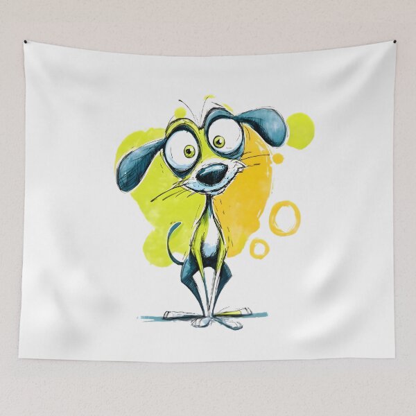Item preview, Cute Happy Dog designed and sold by Retro Whimsy.
