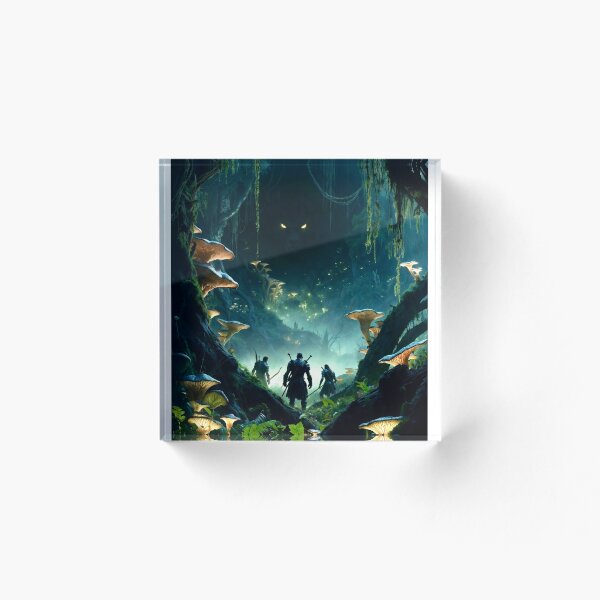 Item preview, Ojos en la oscuridad - Concepto artístico de un juego de rol de fantasía oscura designed and sold by Delerat7.