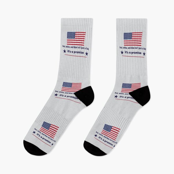 Item preview, Red, White, and Blue Isn't Just A Flag — It's A Promise designed and sold by Zoaluxe.