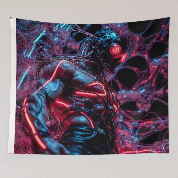 Item preview, Cyber Psyco - Cyberpunk Sci Fi Art concept designed and sold by Delerat7.