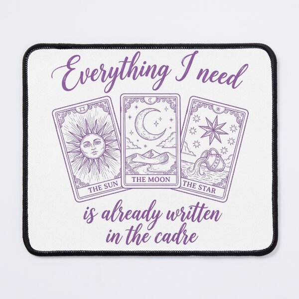 Item preview, Everything I Need Is Already Written In The Cards Tarot Art designed and sold by VGAfanatic.