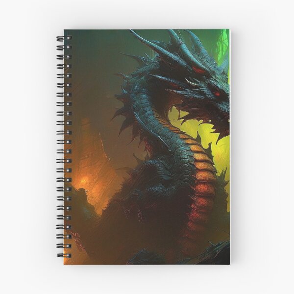 Item preview, Dragón Ancestral - Concepto artístico para RPG de fantasía oscura designed and sold by Delerat7.
