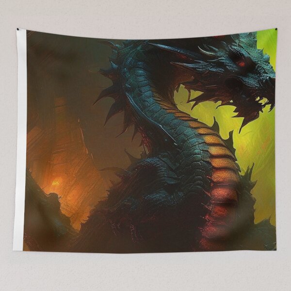 Item preview, Ancient Dragon - Dark Fantasy RPG Art concept designed and sold by Delerat7.