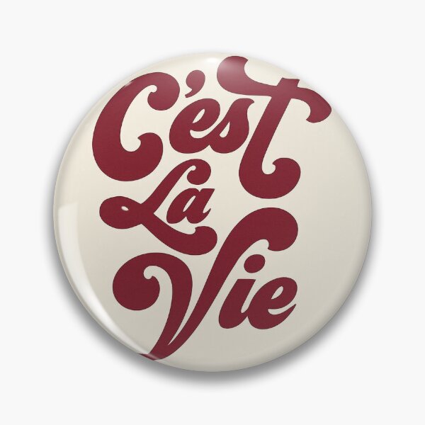 Item preview, cest la vie designed and sold by Retrovita.