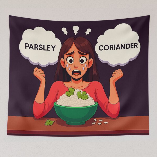 Item preview, Parsley or Coriander? designed and sold by PurrfectWhisper.