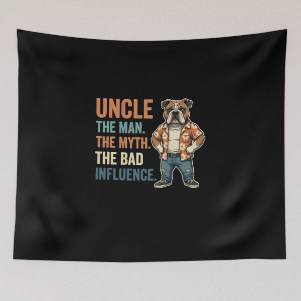 Item preview, Uncle The Man The Myth The Bad Influence designed and sold by TshirtsOnline-.