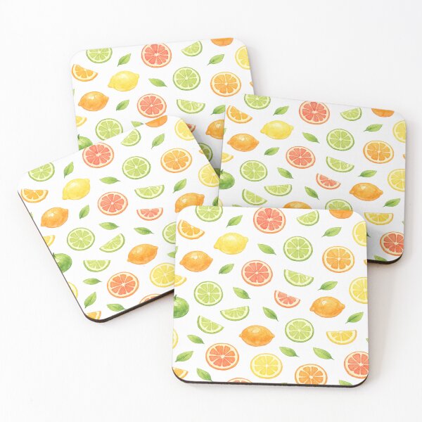 Item preview, Citrus in watercolor style designed and sold by Enjoy design.