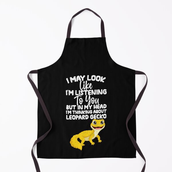 Item preview, I May Look Like I'm Listening To You But In My Head I'm Thinking About Leopard Gecko designed and sold by GabbyKash.