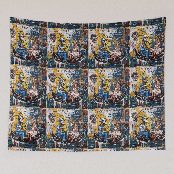 Item preview, The goat and the billy goat in love in Venice. Year of the Goat 2027. designed and sold by Natalia-Vlad.