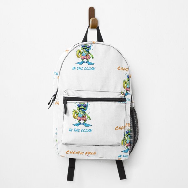 Item preview, Chaotic Frog in the Ocean designed and sold by Dinaelsherkawy.