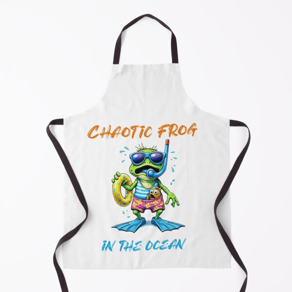 Item preview, Chaotic Frog in the Ocean designed and sold by Dinaelsherkawy.