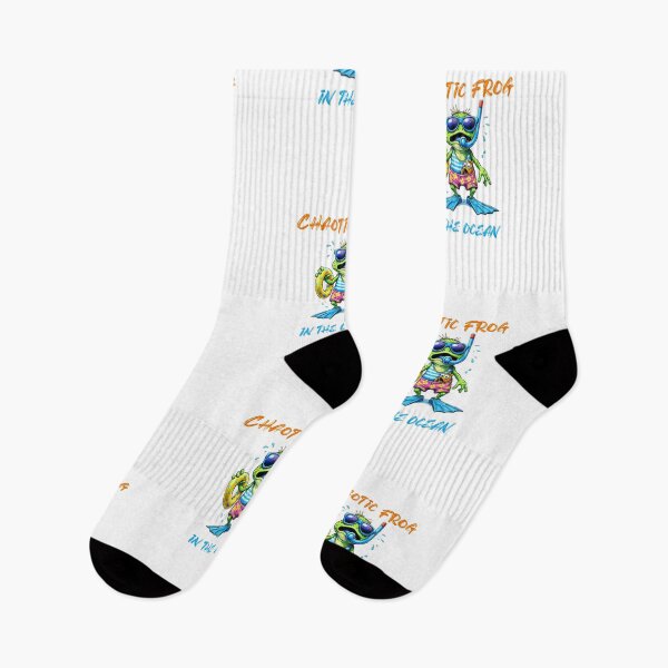 Item preview, Chaotic Frog in the Ocean designed and sold by Dinaelsherkawy.