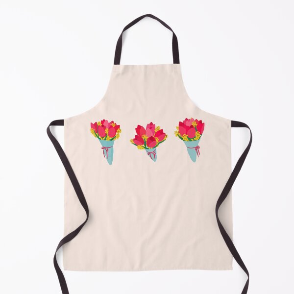 Item preview, Cute Tulip and Mimosa Bouquet Illustration Spring Flowers Aesthetic designed and sold by Caterina@.