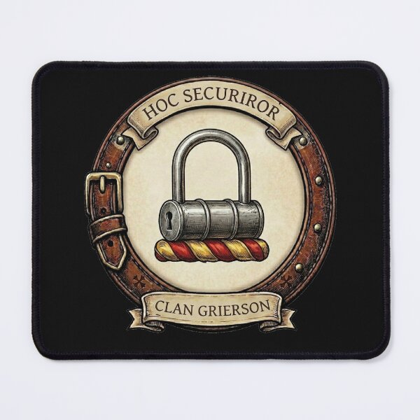 Item preview, Clan Grierson Crest designed and sold by BagTown Clans.