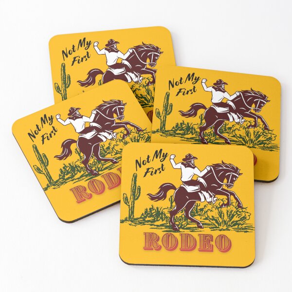 Item preview, Not My First Rodeo – Western Cowboy Graphic designed and sold by Pandemonium Art & Design.