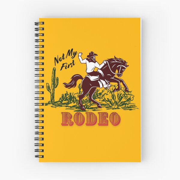 Item preview, Not My First Rodeo – Western Cowboy Graphic designed and sold by Pandemonium Art & Design.